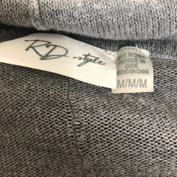 RD Style Cowl Neck Tunic Sweater Lightweight M - Picture 7 of 8